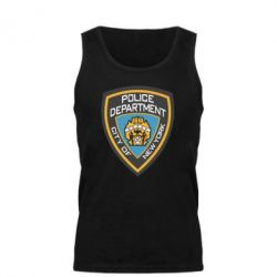 Мужская майка New York Police Department - PrintSalon