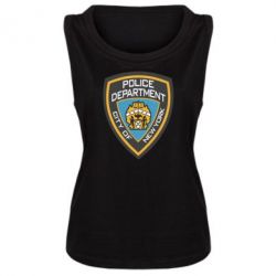 Женская майка New York Police Department - PrintSalon