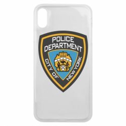 Чехол для iPhone Xs Max New York Police Department - PrintSalon