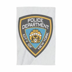 Полотенце с принтом New York Police Department - PrintSalon
