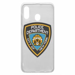 Чехол для Samsung A20 New York Police Department - PrintSalon