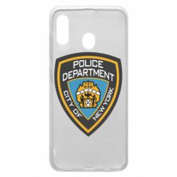 Чехол для Samsung A30 New York Police Department - PrintSalon