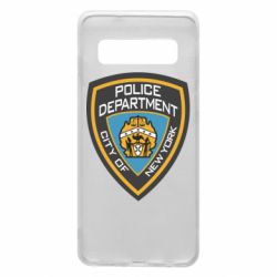 Чехол для Samsung S10 New York Police Department - PrintSalon