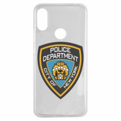 Чехол для Xiaomi Redmi Note 7 New York Police Department - PrintSalon