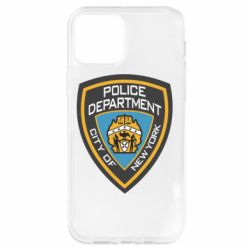 Чехол для iPhone 12 New York Police Department - PrintSalon