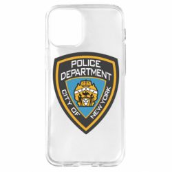 Чехол для iPhone 12 mini New York Police Department - PrintSalon