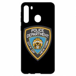 Чехол для Samsung A21 New York Police Department - PrintSalon
