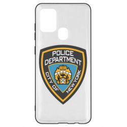 Чехол для Samsung A21s New York Police Department - PrintSalon