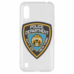 Чехол для Samsung A01/M01 New York Police Department - PrintSalon