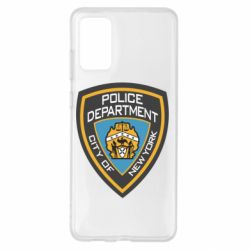 Чехол для Samsung S20+ New York Police Department - PrintSalon