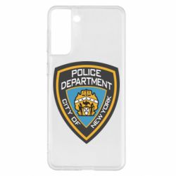 Чехол для Samsung S21+ New York Police Department - PrintSalon