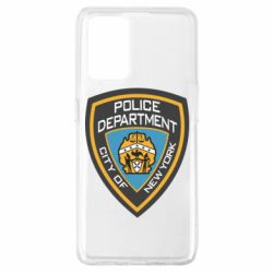 Чехол для Oppo A74 4G New York Police Department - PrintSalon