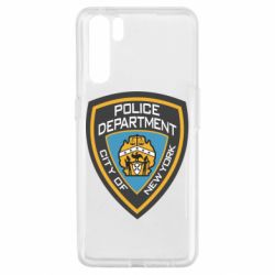 Чехол для Oppo A91/Reno3 New York Police Department - PrintSalon