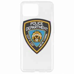 Чехол для Oppo Reno 4 Lite New York Police Department - PrintSalon