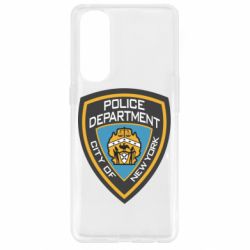 Чехол для Oppo Reno 4 Pro New York Police Department - PrintSalon