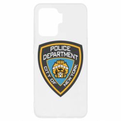 Чехол для Oppo Reno 5 Lite New York Police Department - PrintSalon