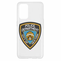 Чехол для Oppo Reno 5 4G New York Police Department - PrintSalon