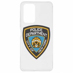 Чехол для Xiaomi Redmi Note 10 Pro New York Police Department - PrintSalon