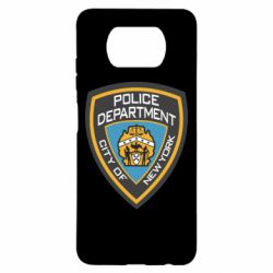 Чехол для Xiaomi Poco X3 New York Police Department - PrintSalon