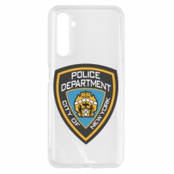 Чехол для Realme 6 New York Police Department - PrintSalon
