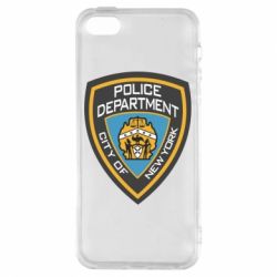 Чехол для iPhone5/5S/SE New York Police Department - PrintSalon