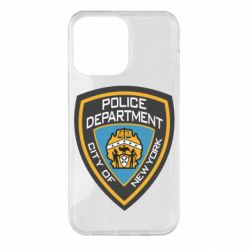 Чехол для iPhone 14 Pro Max New York Police Department - PrintSalon