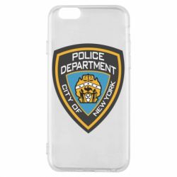 Чехол для iPhone 6/6S New York Police Department - PrintSalon