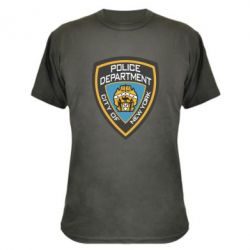 Камуфляжная футболка New York Police Department - PrintSalon