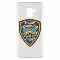Чехол для Samsung A8 2018 New York Police Department - PrintSalon