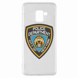 Чехол для Samsung A8+ 2018 New York Police Department - PrintSalon
