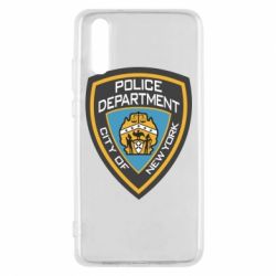 Чехол для Huawei P20 New York Police Department - PrintSalon