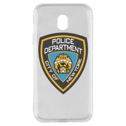 Чехол для Samsung J3 2017 New York Police Department - PrintSalon