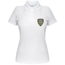 Женское поло New York Police Department - PrintSalon