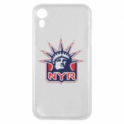 Чехол для iPhone XR New York Rangers - PrintSalon