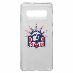 Чехол для Samsung S10+ New York Rangers