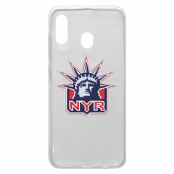 Чехол для Samsung A30 New York Rangers