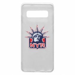 Чехол для Samsung S10 New York Rangers - PrintSalon
