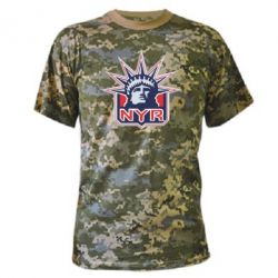 Камуфляжная футболка New York Rangers - PrintSalon