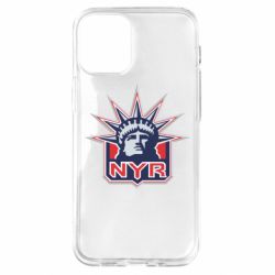 Чехол для iPhone 12 mini New York Rangers-PrintSalon Чехол для iPhone 12 mini New York Rangers