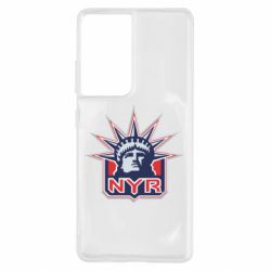 Чехол для Samsung S21 Ultra New York Rangers - PrintSalon