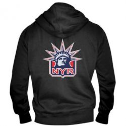 Мужское худи на молнии New York Rangers - PrintSalon