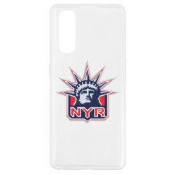 Чехол для Oppo Find X2 New York Rangers - PrintSalon