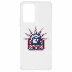 Чехол для Xiaomi Redmi Note 10 Pro New York Rangers - PrintSalon