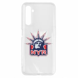 Чехол для Realme 6 New York Rangers - PrintSalon
