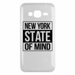 Чехол для Samsung J3 2016 New York state of mind - PrintSalon