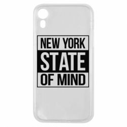 Чехол для iPhone XR New York state of mind - PrintSalon