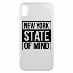 Чехол для iPhone Xs Max New York state of mind - PrintSalon