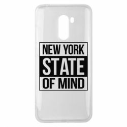 Чехол для Xiaomi Pocophone F1 New York state of mind - PrintSalon