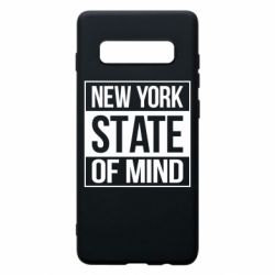 Чехол для Samsung S10+ New York state of mind - PrintSalon