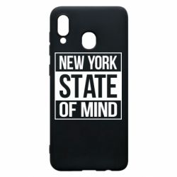Чехол для Samsung A20 New York state of mind - PrintSalon